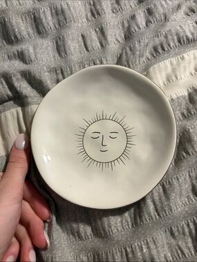 Sun Face Trinket Dish